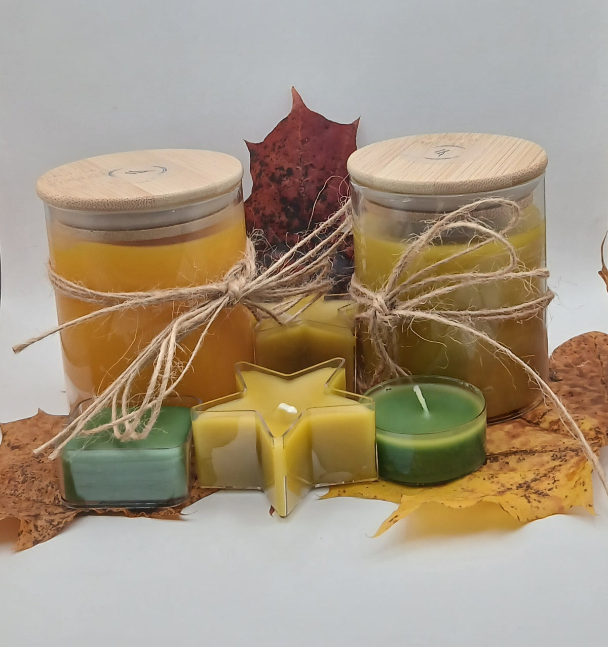 Square shape Beewax Fragrance Candle